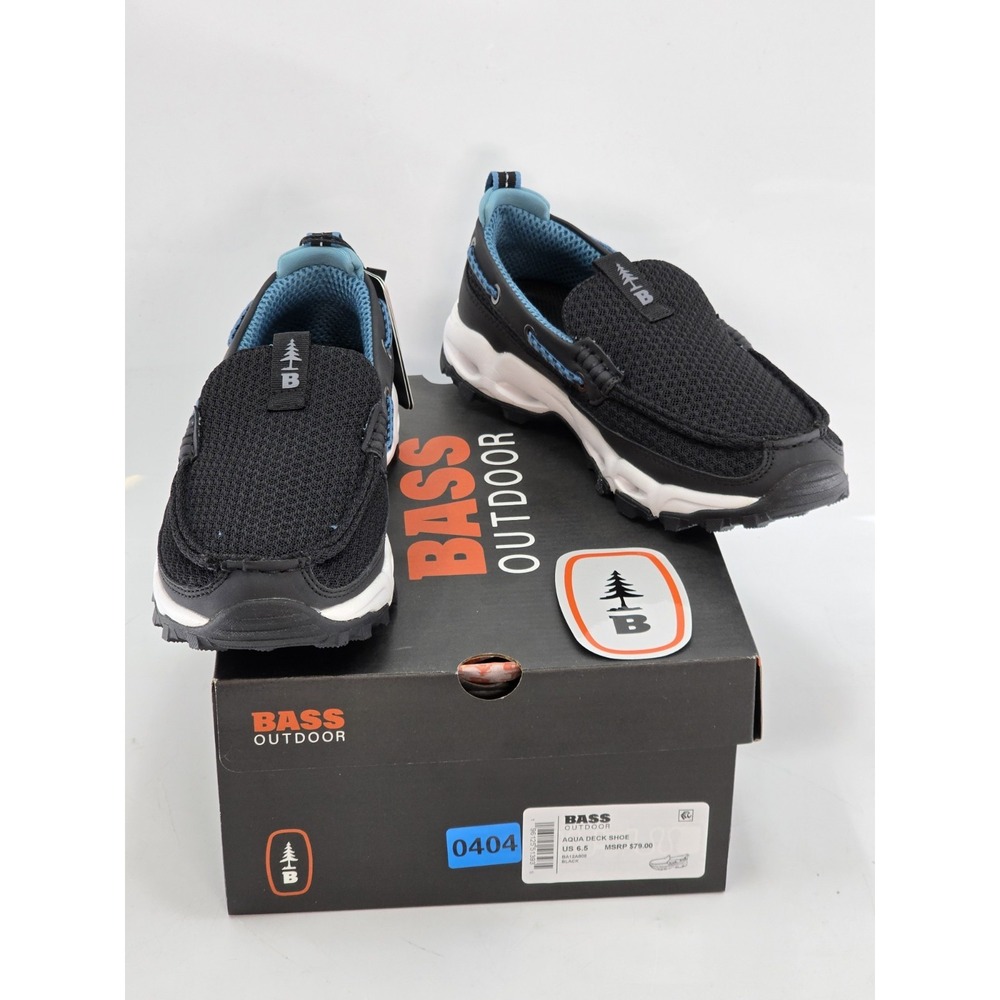 BASS OUTDOOR Women's Water Shoes – Slip-on Aqua Deck‎ Boat Trail Hiking Sz 6.5 M